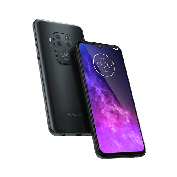 Motorola One Zoom 128 Gt -puhelin, baltic harmaa