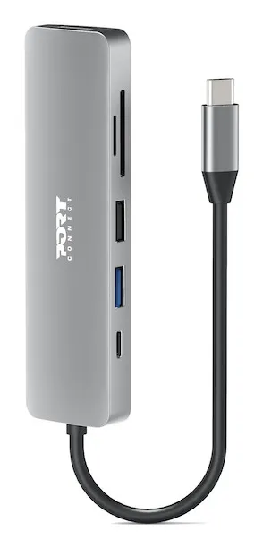Port Designs 1 X 4K USB-C 5 devices 100W - mobil dockstation
