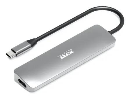 Port Designs 1 X 4K USB-C 5 devices 100W - mobil dockstation