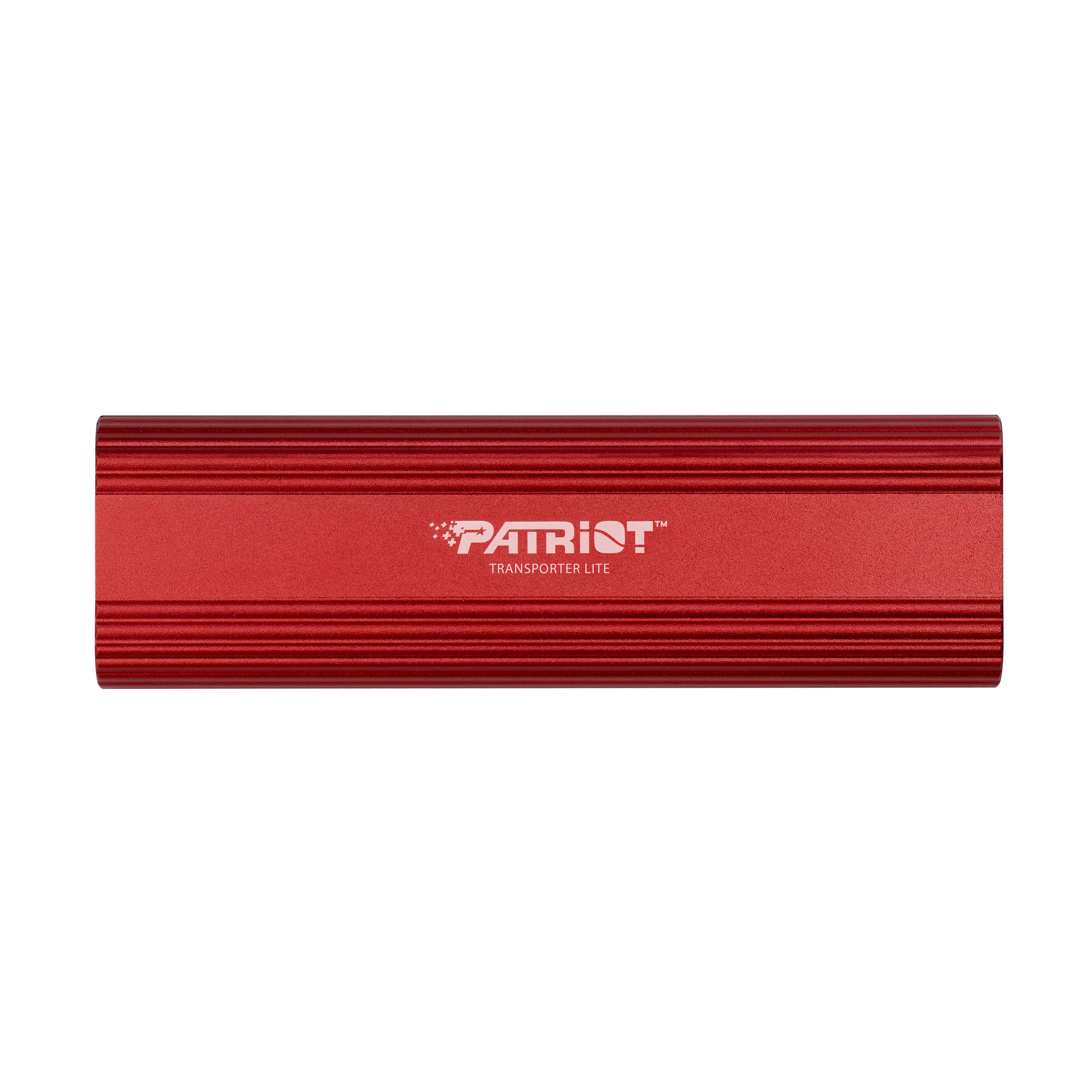 Patriot Transporter Lite 4TB USB-C - External SSD, Red