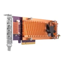QNAP Quad M.2 PCIe SSD expansion card for TVS-x71U x73 TS-x77 TVS-x82(U) TS-x80U TS-x80U-SAS TS-1685 TS-x85U TS-x89U
