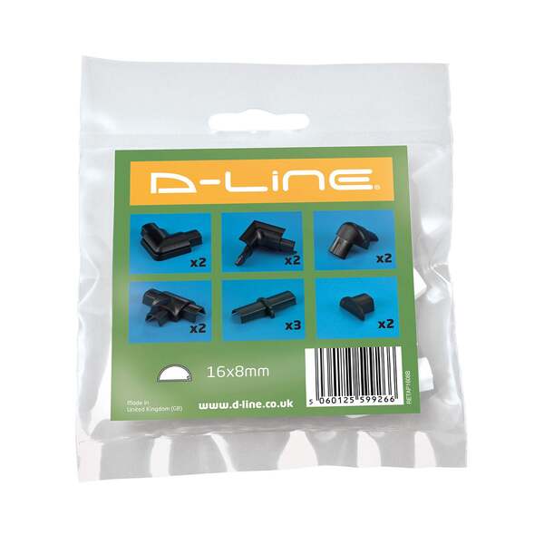 D-LINE Accessory Kit 16x8 Black