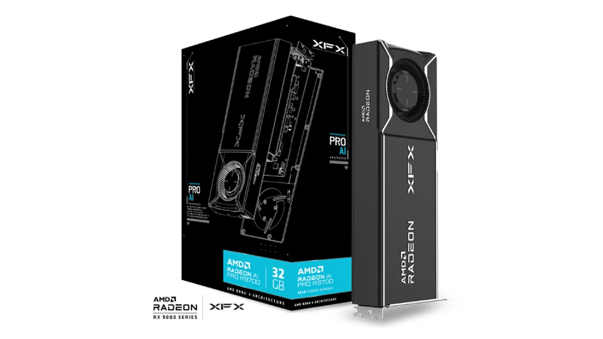XFX Radeon AI PRO R9700 32GB Graphics Card