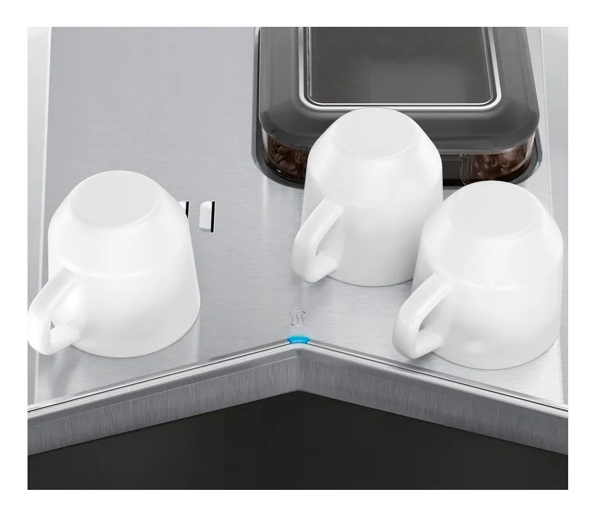 Siemens EQ.6 Plus s500 TE655503DE -t&auml;ysautomaattinen espressokone, musta, hopea