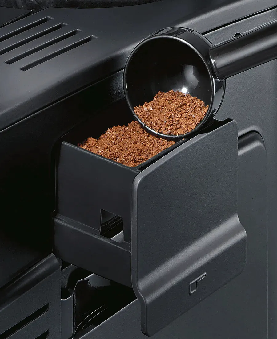 Siemens EQ.6 Plus s500 TE655503DE -t&auml;ysautomaattinen espressokone, musta, hopea