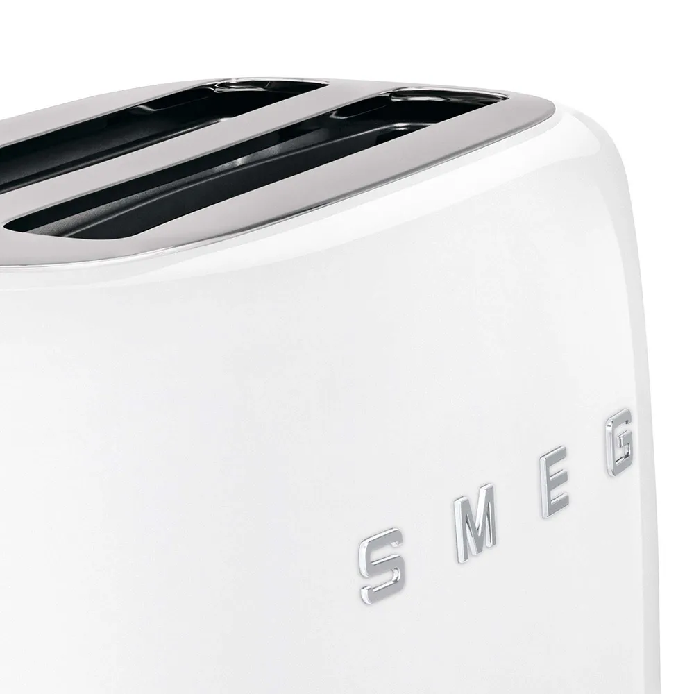 Smeg 50's Style - toaster, 4 slice(s),  White
