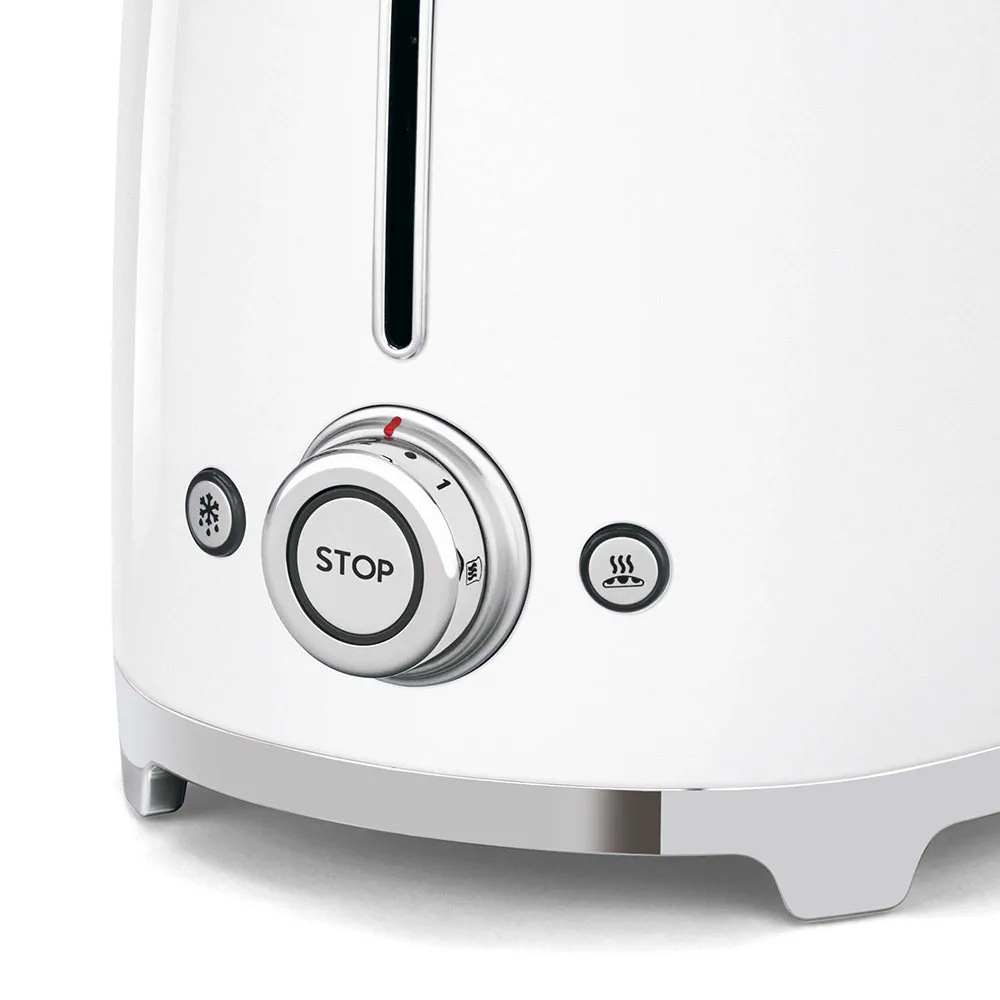Smeg 50's Style - toaster, 4 slice(s),  White