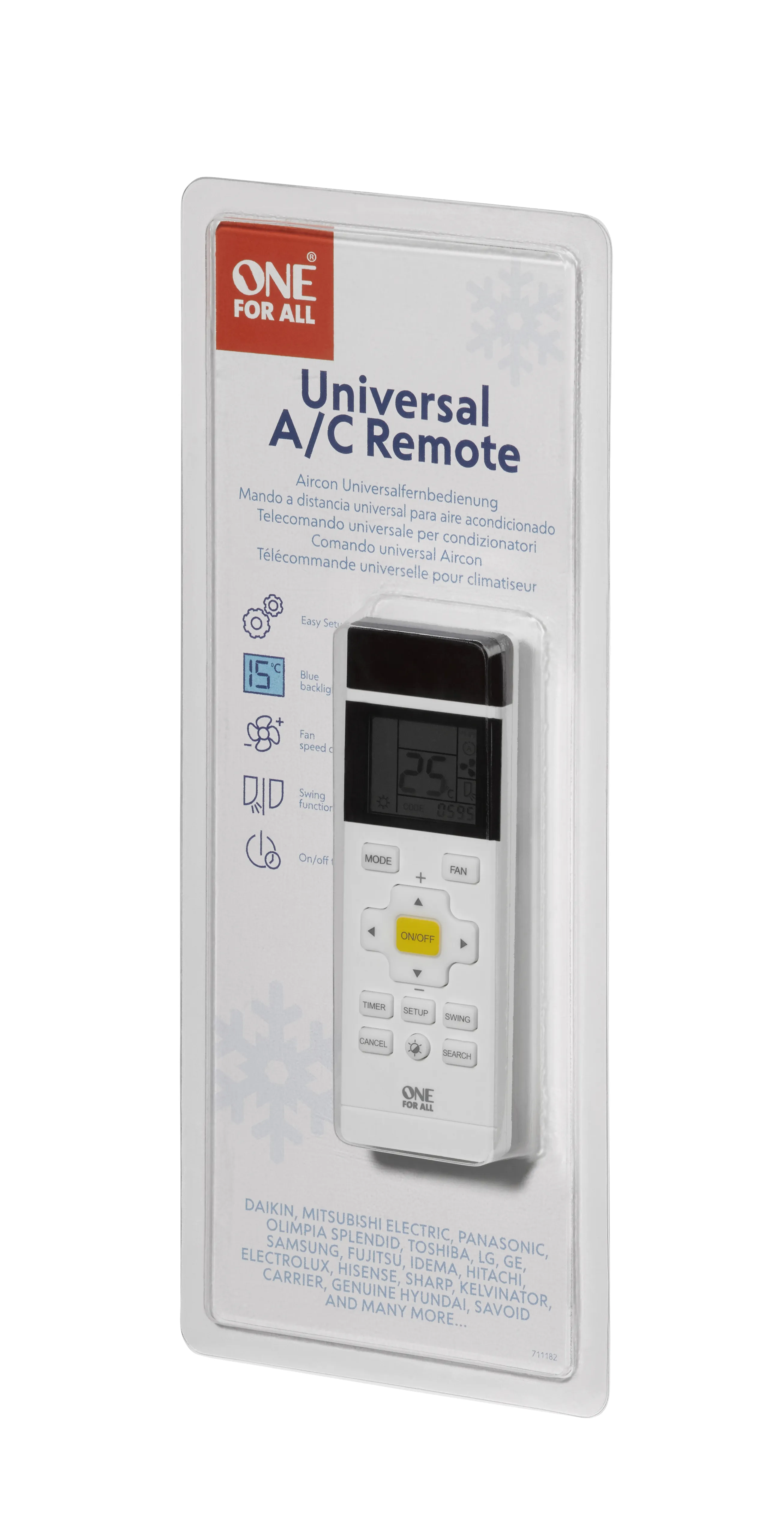 URC1035 Remote control for Aircon