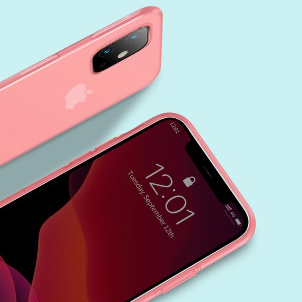 Baseus Silicone Case, iPhone 11 - Case, Pink
