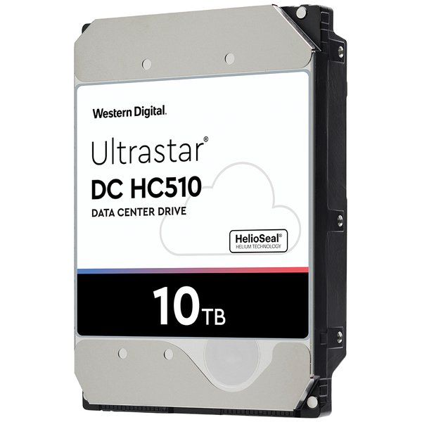 HGST 10TB Ultrastar, 3.5", SATA, 7200rpm, 256MB - HDD