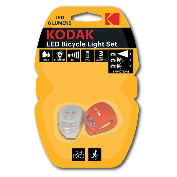 KODAK LED Bike Lights incl.2xCR2032