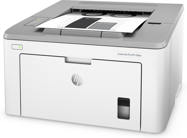 HP LaserJet Pro M118dw - Tulostin - yksiv&auml;rinen - laser - A4/Legal - 1200 x 1200 pistett&auml;/tuuma - jopa 28 sivua/min - kapasiteetti: 260 arkkia - USB 2.0, LAN, W