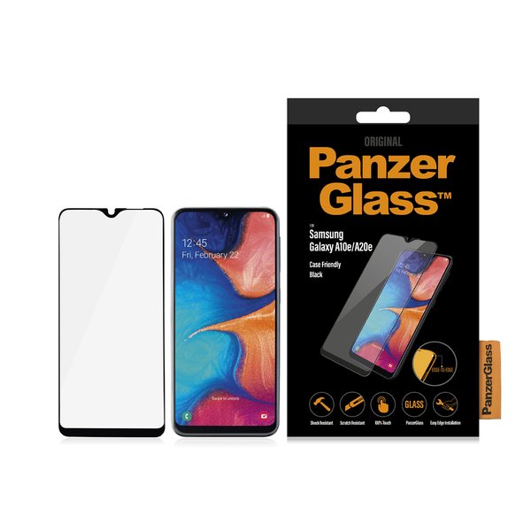 PANZERGLASS SAMSUNG GALAXY (A10E/A20E CASE FRIENDLY BLACK)