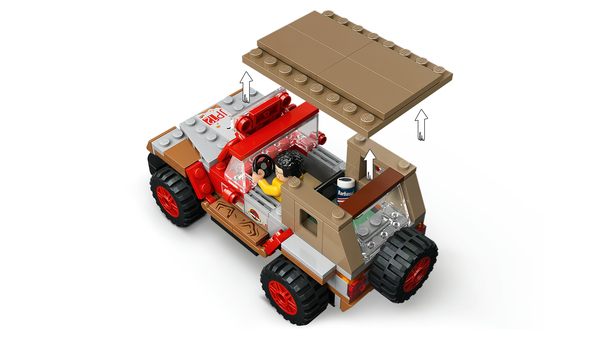 Lego Jurassic Dilophosaurusbakh&aring;ll 76958