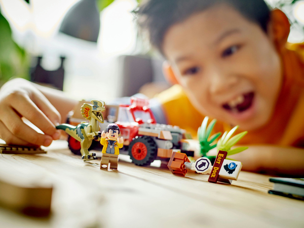 Lego Jurassic Dilophosaurusbakh&aring;ll 76958