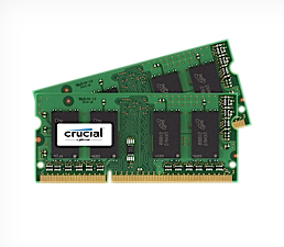 Crucial 32GB DDR3L SODIMM 1600MT/s, 2x204, CL11