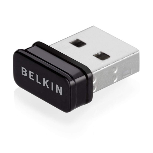 Belkin N150 - Verkkoadapteri - USB 2.0 - 802.11b, 802.11g, 802.11n
