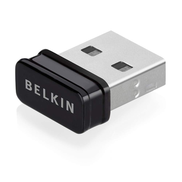 Belkin N150 - Verkkoadapteri - USB 2.0 - 802.11b, 802.11g, 802.11n