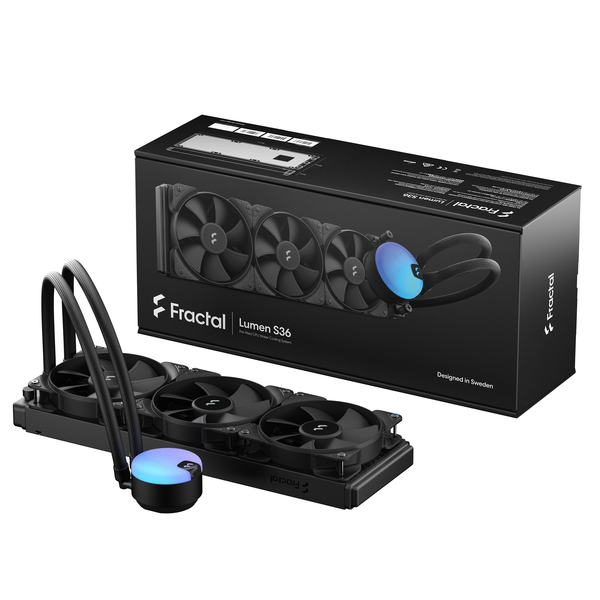 Fractal Design Lumen S36 AIO-nestej&auml;&auml;hdytysratkaisu prosessorille