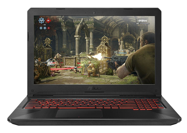 Asus 15.6" TUF Gaming FX504 | Intel Core i5-8300H 2.3GHz | 8GB RAM | GeForce GTX 1050 2GB | Windows 10 - Gaming Notebook