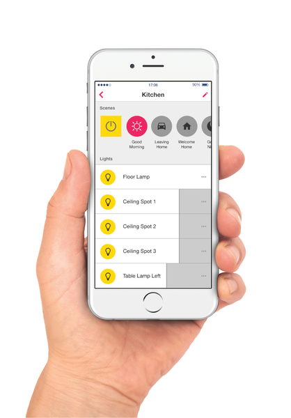 Smart led lamp, 4x GU10