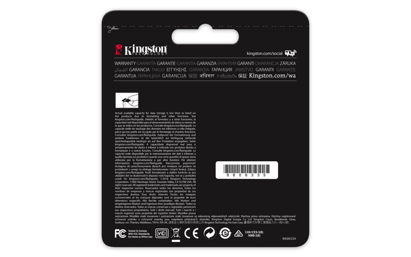 Kingston 64GB Canvas Go, Class 10 UHS-I - SDXC