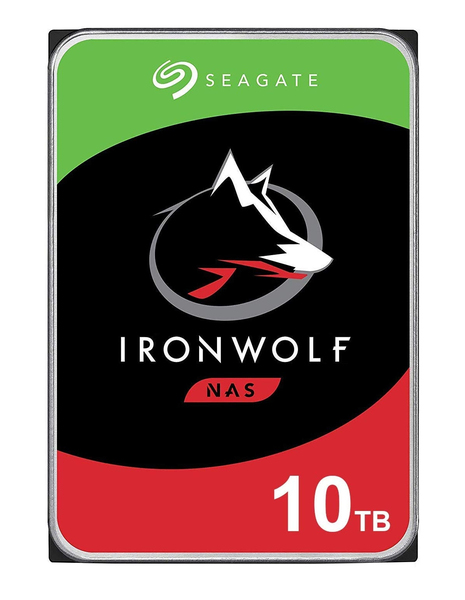 Seagate IronWolf NAS 3.5", 10TB, 7200 RPM, 256 MB - hard drive