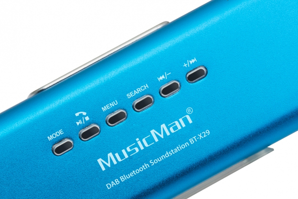 Technaxx MusicMan DAB Bluetooth Soundstation blue