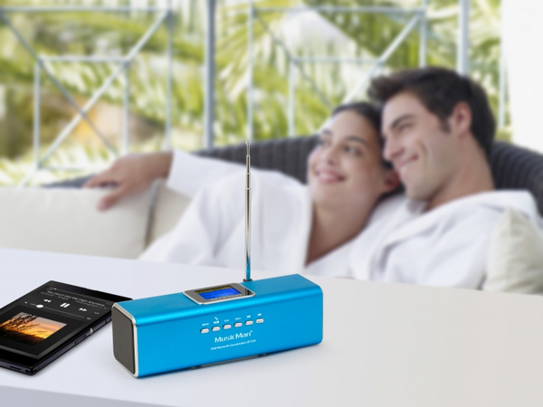 Technaxx MusicMan DAB Bluetooth Soundstation blue