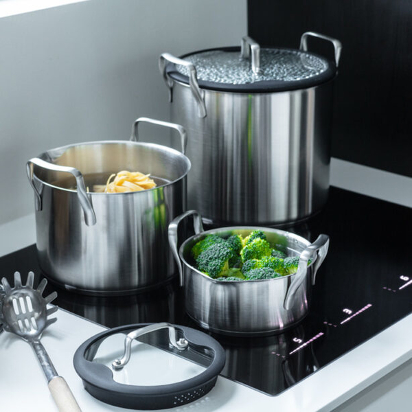 EGO SCS-SS3 KATTILASETTI, 8L, 4L JA 1L KATTILAT