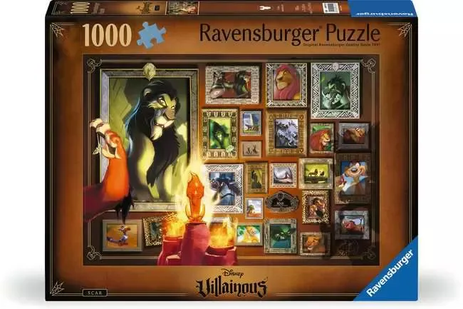 Ravensburger Villainous: Scar - puzzle, 1000 pcs