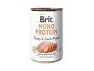 Brit Mono Protein Turkey with Sweet Potato, Wet food for dogs, Adult, 400g