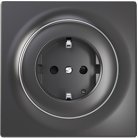 Fibaro Walli Outlet N type F Anthracite