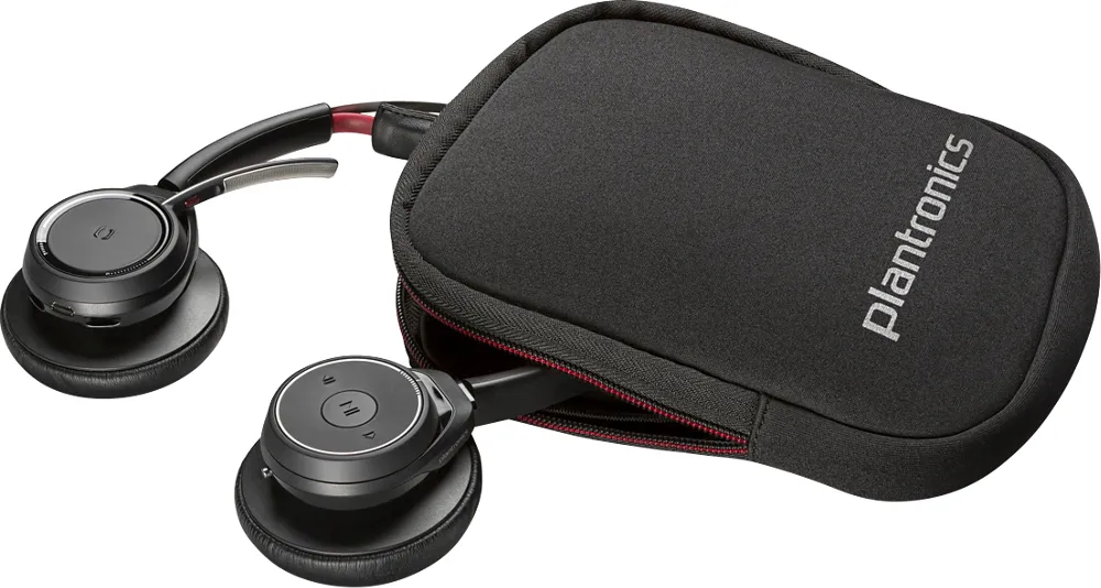 Poly Voyager Focus UC - wireless headphones, Black