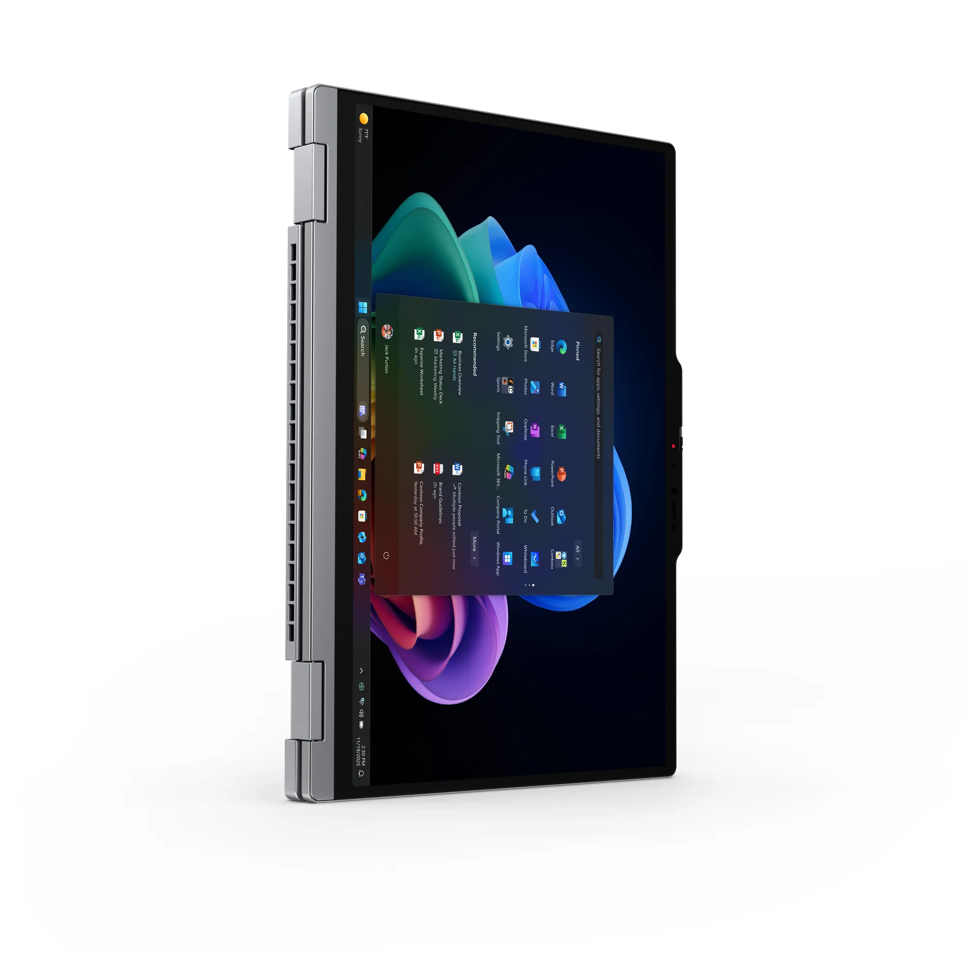 Lenovo ThinkPad X1 2-in-1 Gen 11 Aura Edition 14.0" Ultra 5 325, 32 GB, 512 GB, Intel Graphics, Win 11 Pro - b&auml;rbar dator, gr&aring;