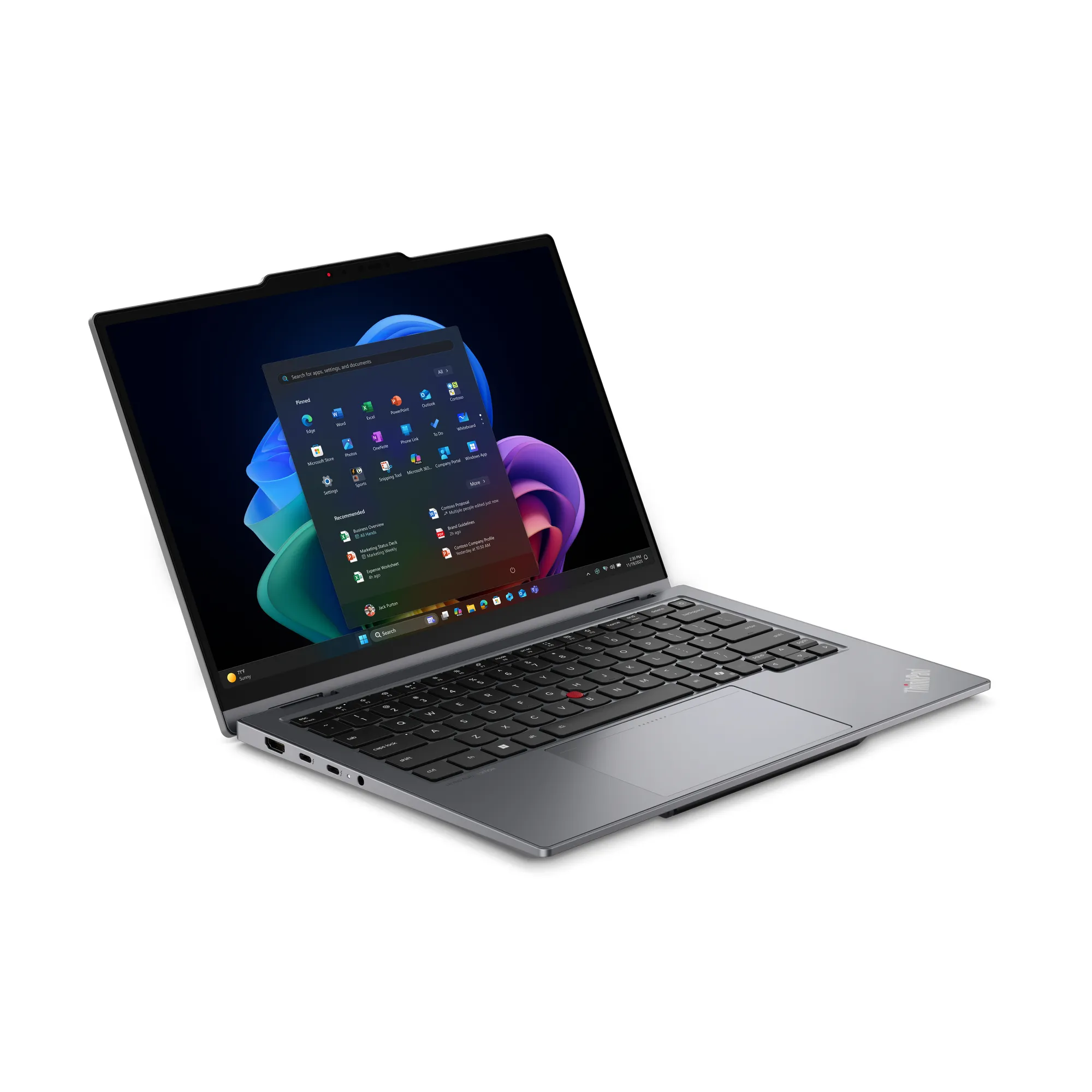 Lenovo ThinkPad X1 2-in-1 Gen 11 Aura Edition 14.0" Ultra 5 325, 32 GB, 512 GB, Intel Graphics, Win 11 Pro - b&auml;rbar dator, gr&aring;
