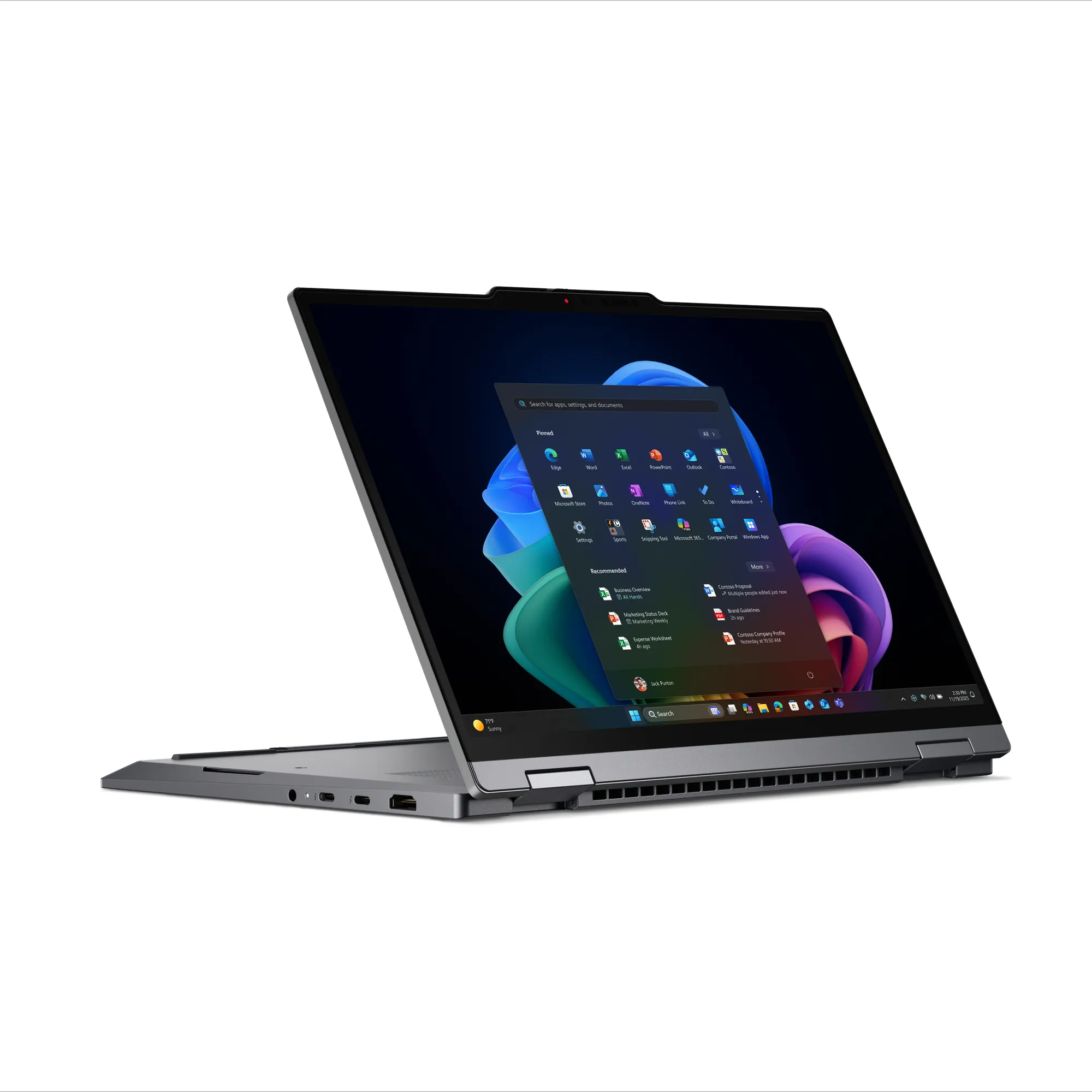 Lenovo ThinkPad X1 2-in-1 Gen 11 Aura Edition 14.0" Ultra 5 325, 32 GB, 512 GB, Intel Graphics, Win 11 Pro - b&auml;rbar dator, gr&aring;