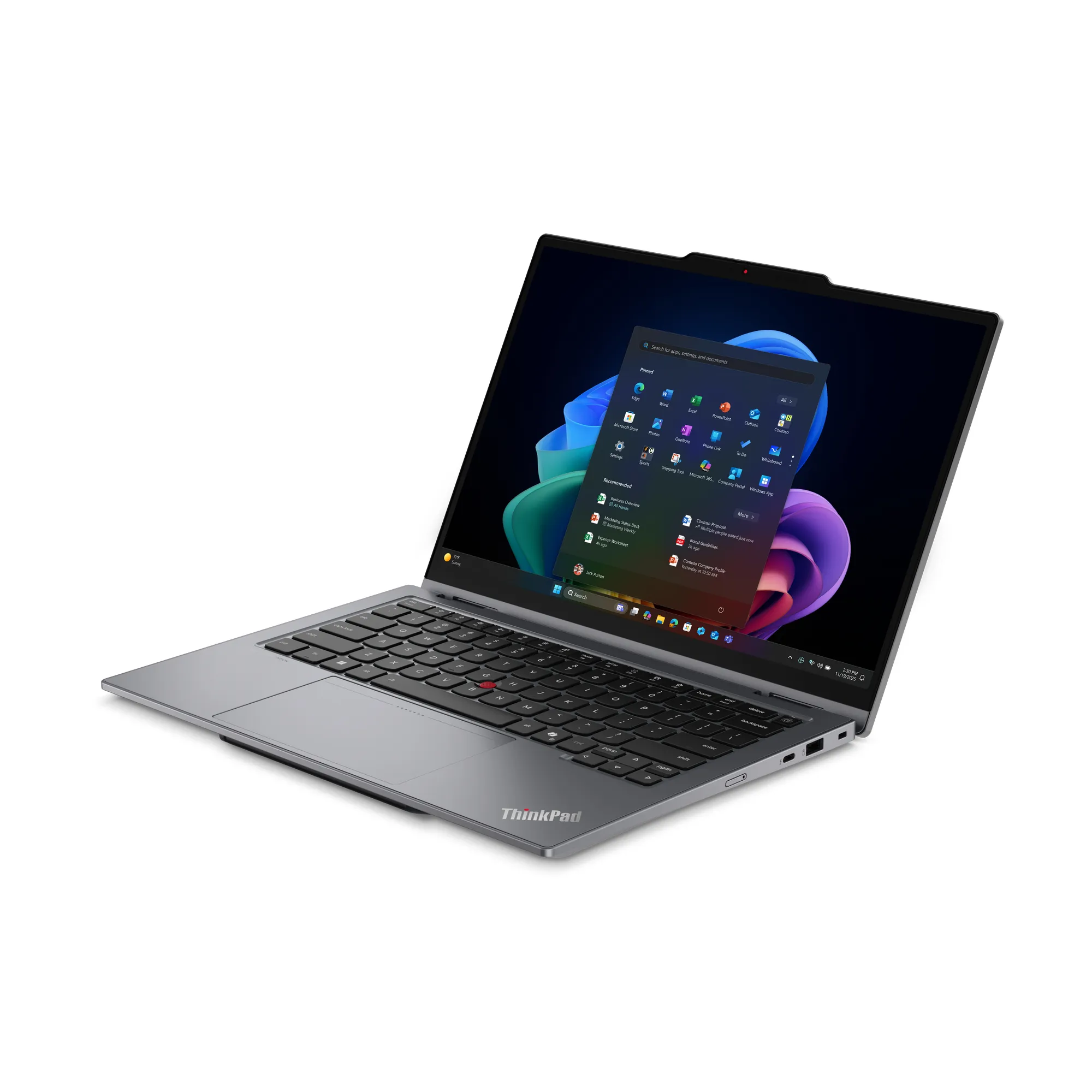 Lenovo ThinkPad X1 2-in-1 Gen 11 Aura Edition 14.0" Ultra 5 325, 32 GB, 512 GB, Intel Graphics, Win 11 Pro - b&auml;rbar dator, gr&aring;