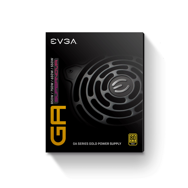 EVGA SuperNova GA 750W - PSU, 80 Plus Gold