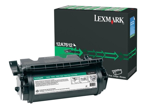Lexmark 24B5444 High Yield lasertoner, svart