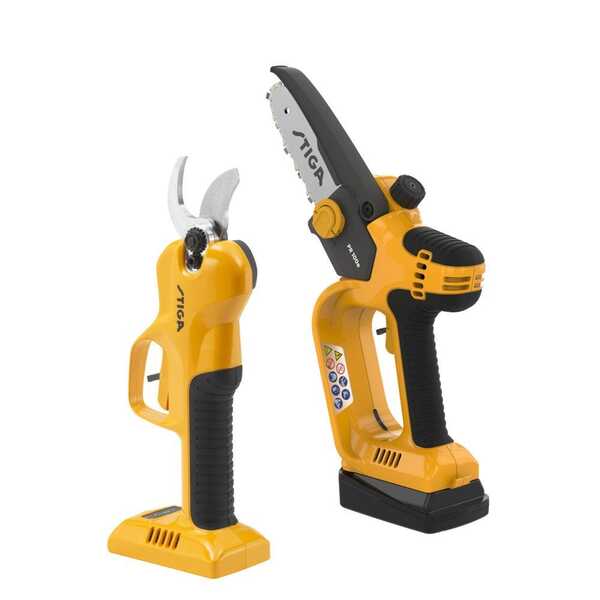 Stiga SP 100e Kit (PR 100e + SC 100e kit) - cordless pole saw + pruning saw