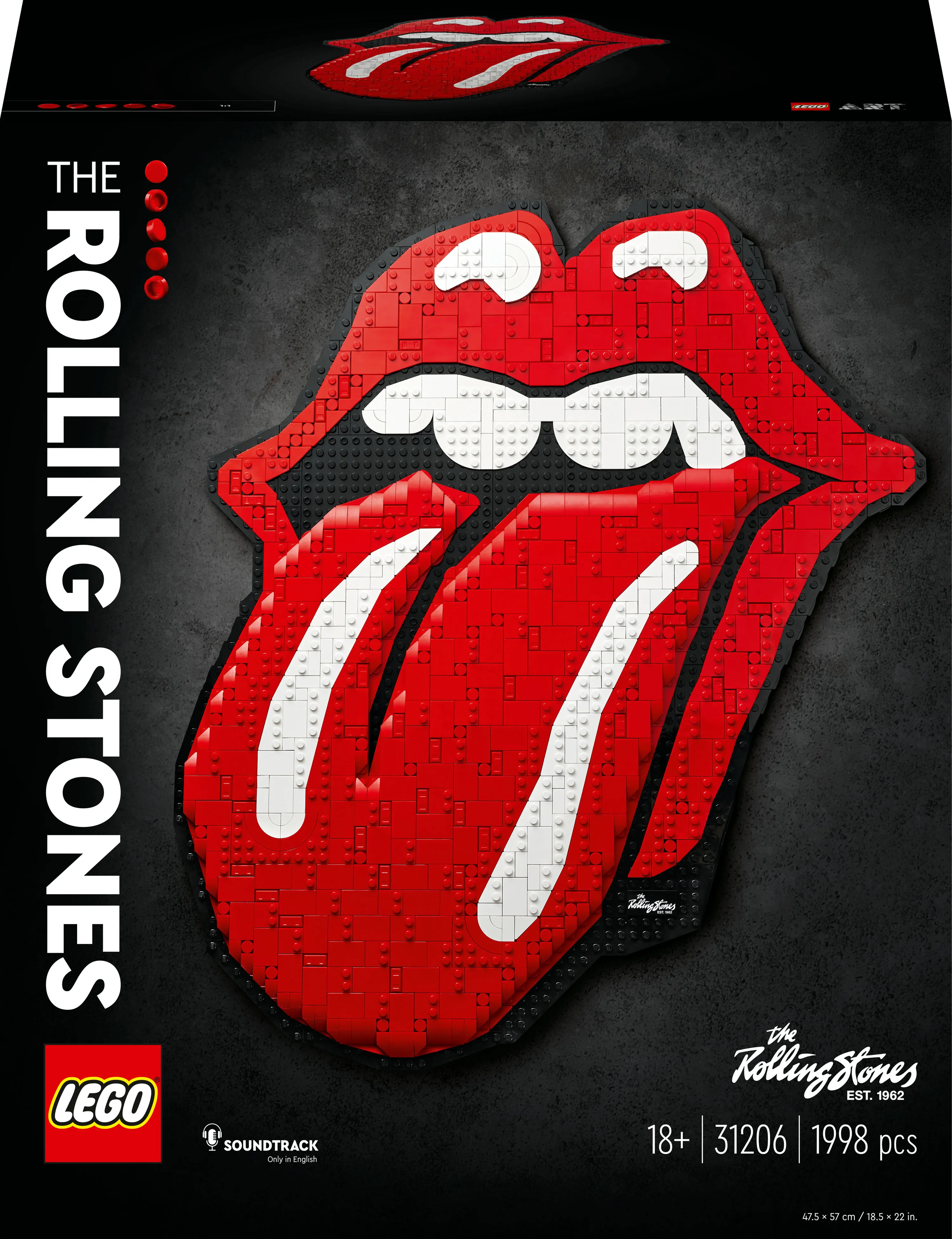 Lego ART - The Rolling Stones 31206