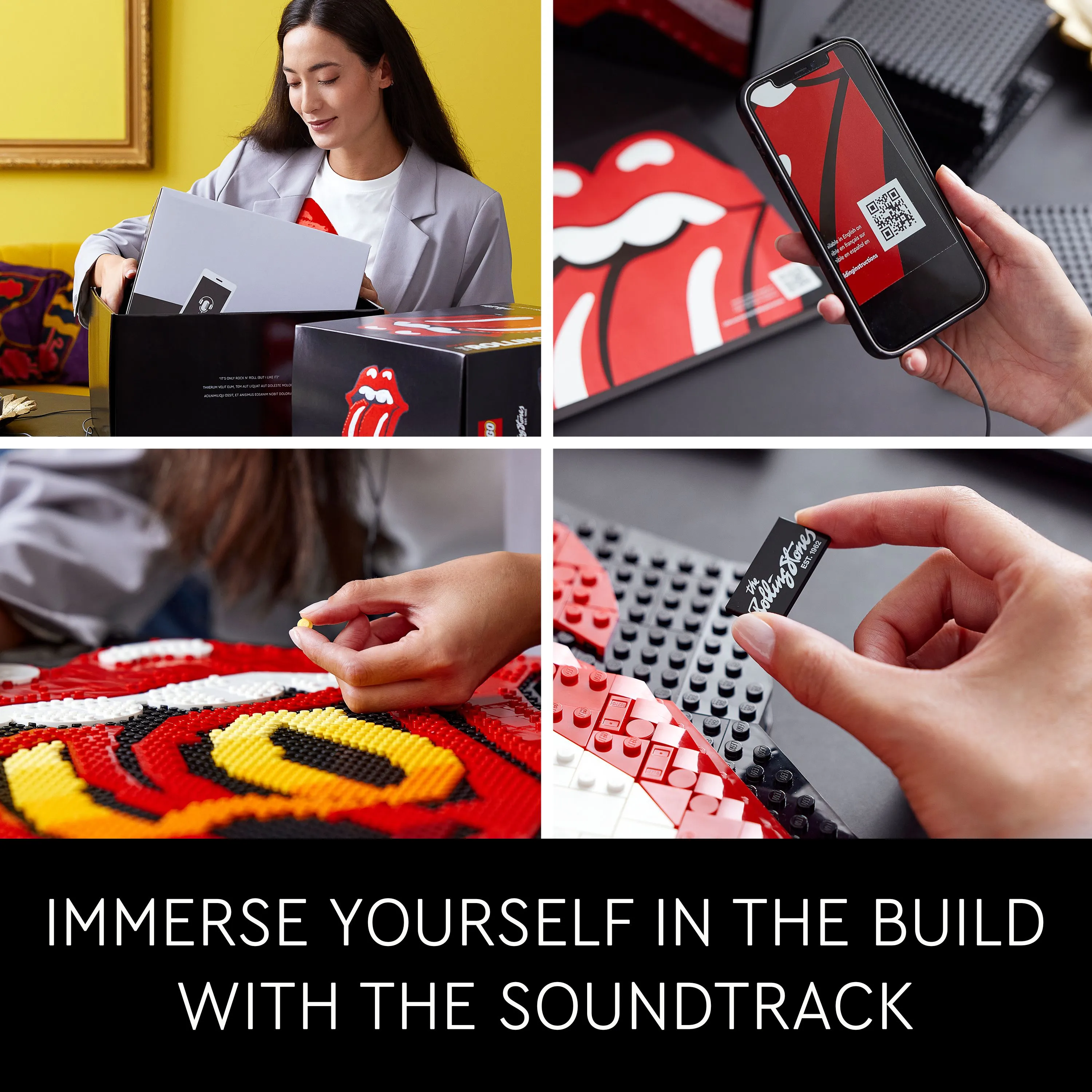 Lego ART - The Rolling Stones 31206