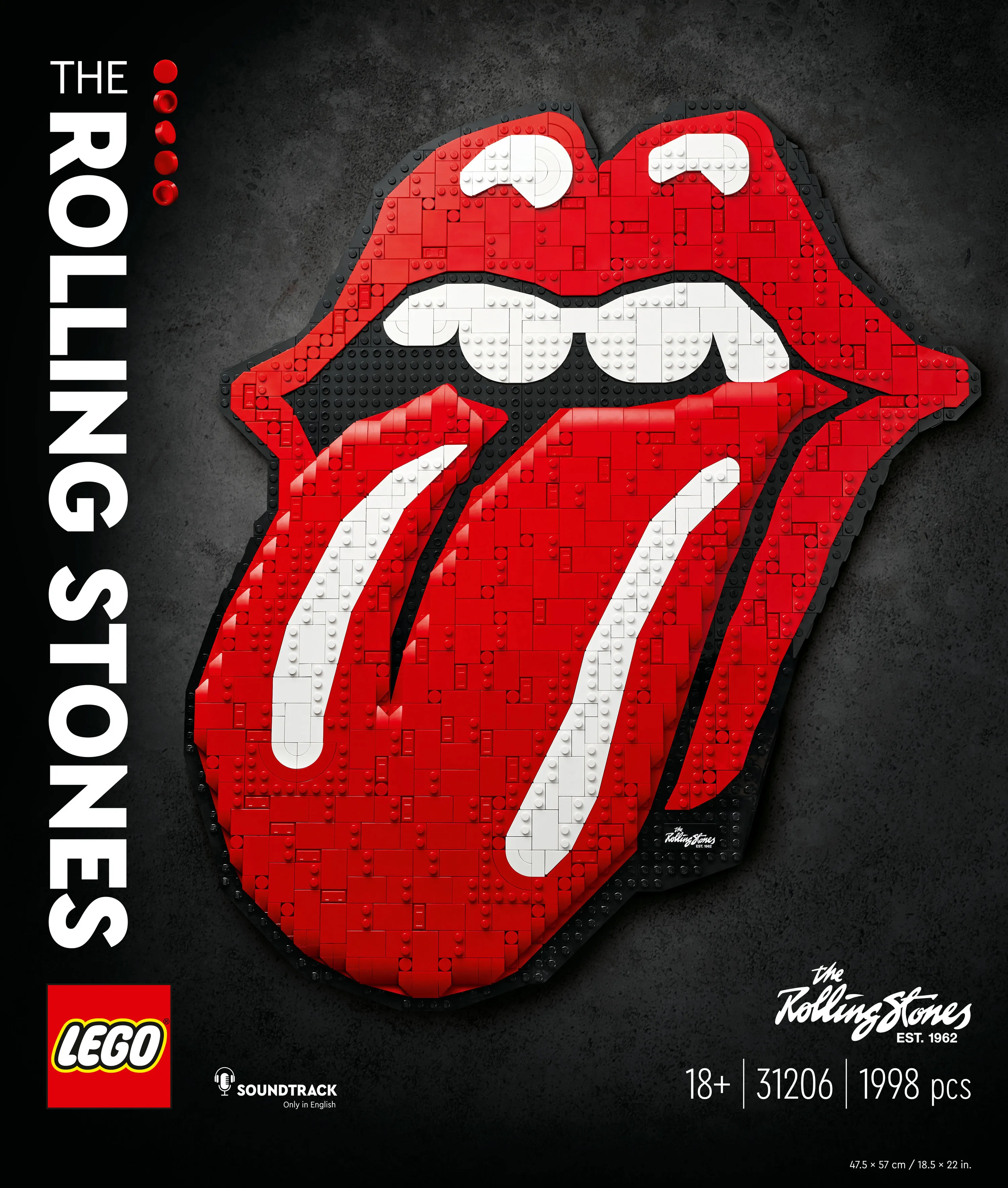 Lego ART - The Rolling Stones 31206