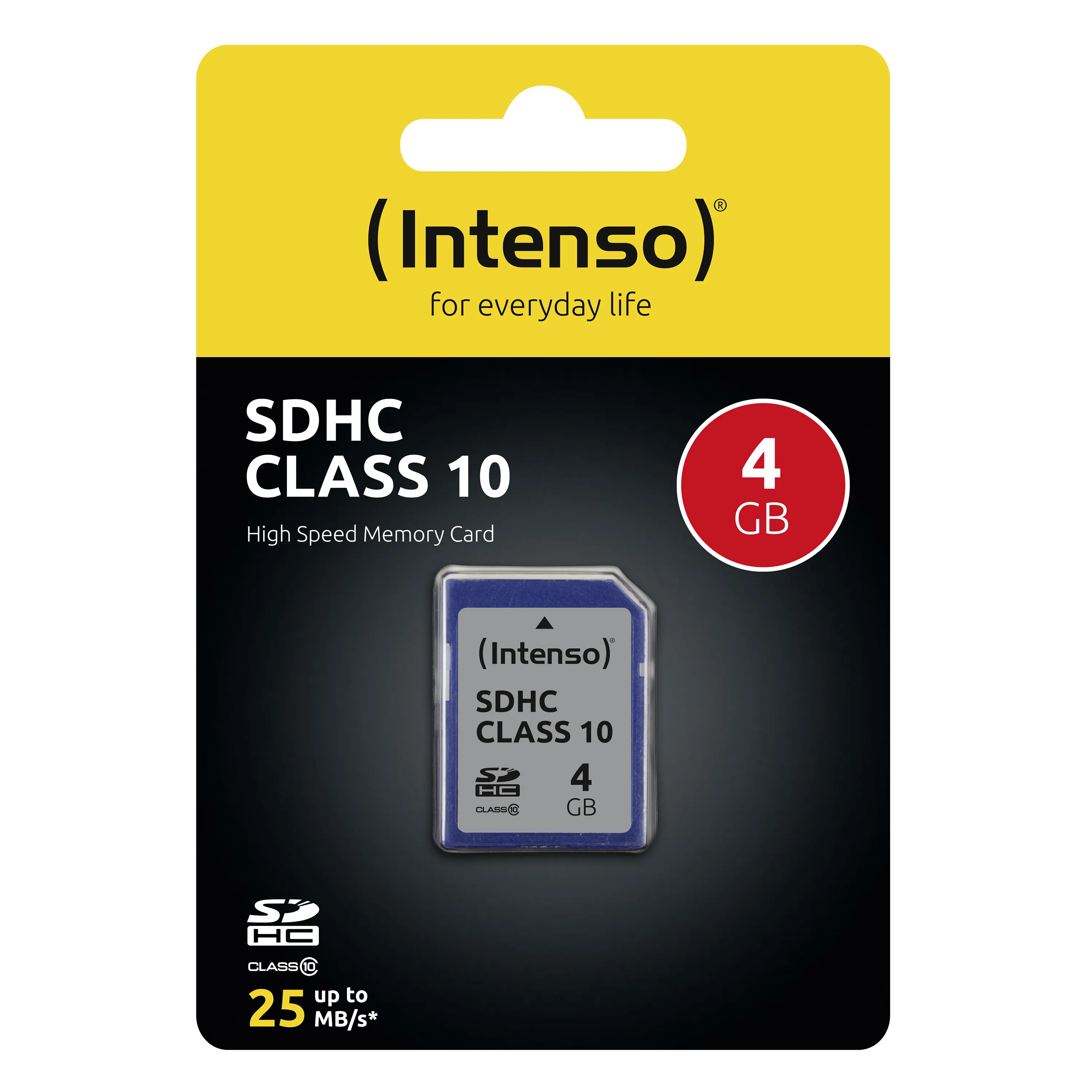 SDHC-Card 4GB, Class 10