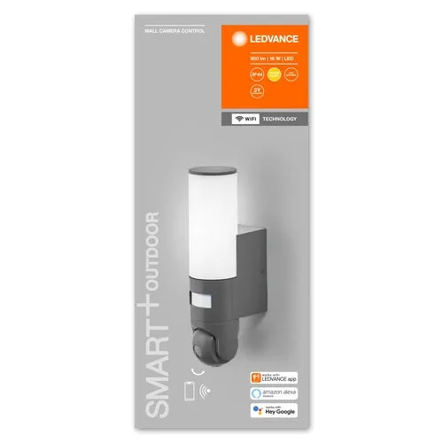 SMART+ Wall m/cam 900lm 16W/830 IP44 WiFi - C