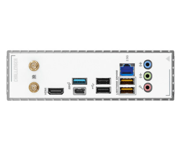 ASRock Challenger B860M WiFi 7 White LGA1851 mATX Motherboard