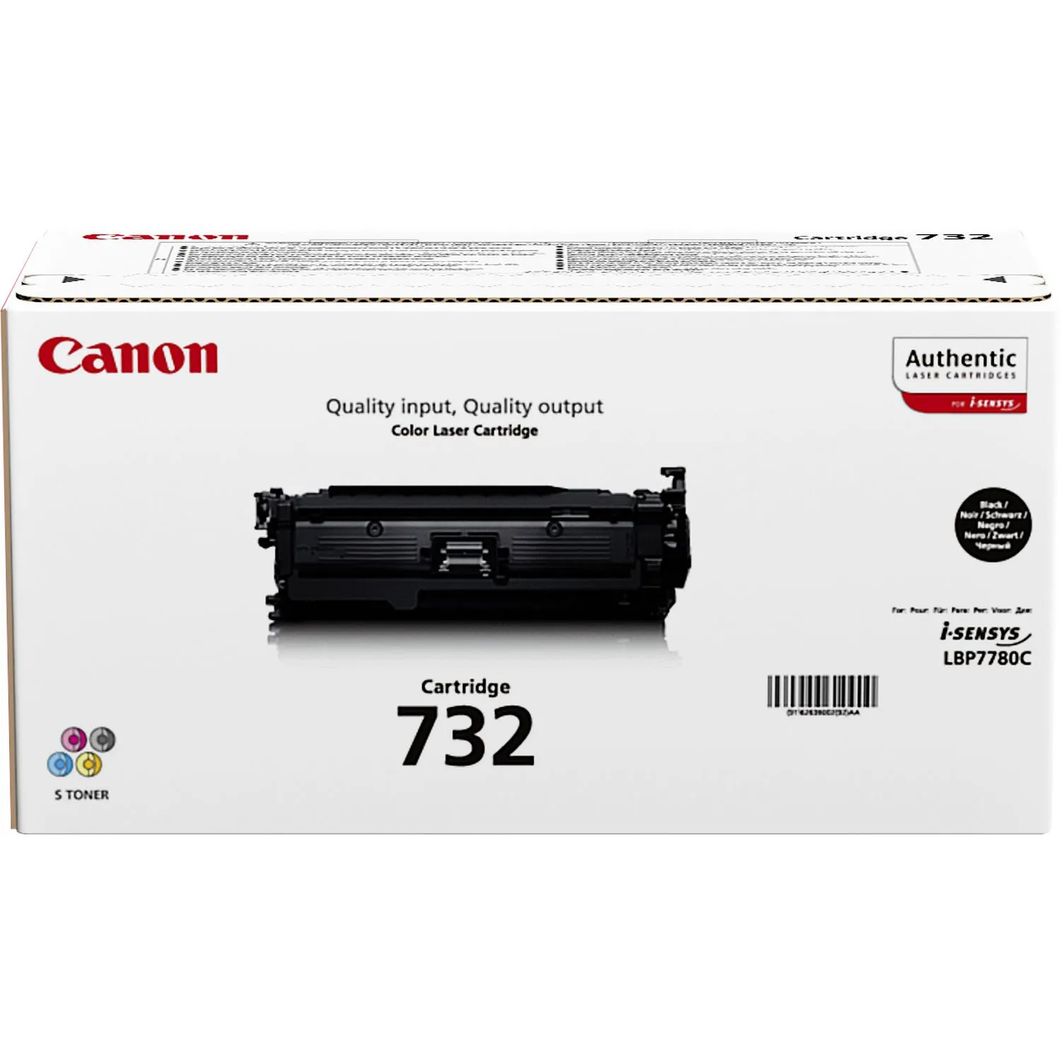 732 black toner cartridge