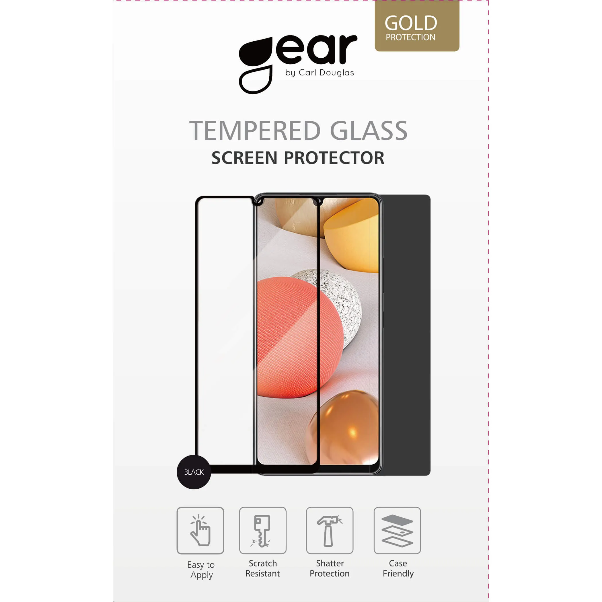 GEAR 2.5D Full Cover, iPhone 13 mini - Screen Glass