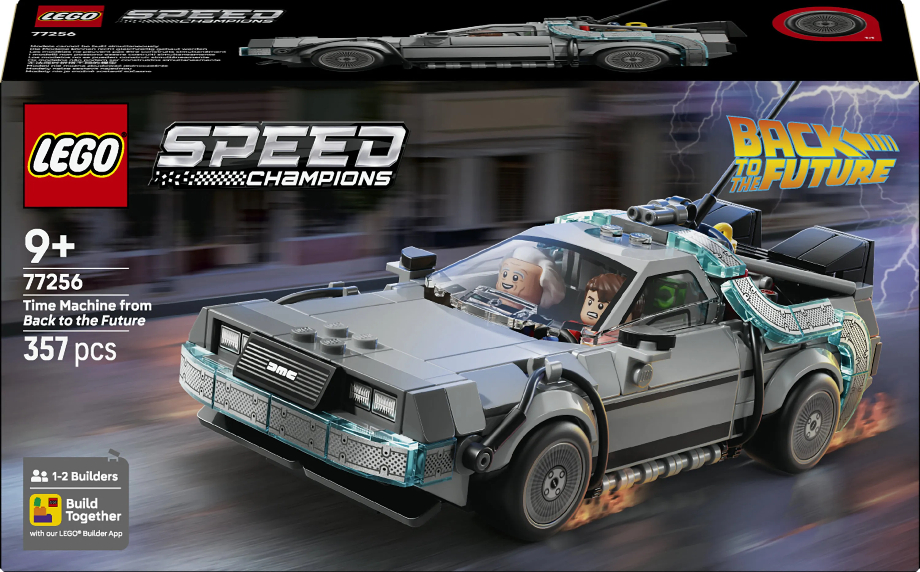 LEGO Speed Champions Time Machine from Back to the Future 77256